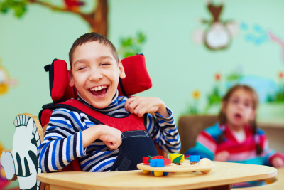 child laughing